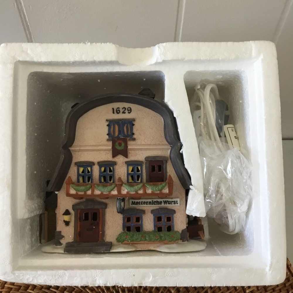 Dept 56 Alpine Village  METTERNICHE WURST  56189 New